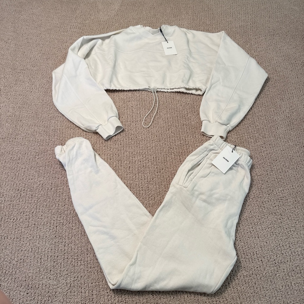 SOLD Joah Brown Matching Sweat Set NWT XS/S and One Size